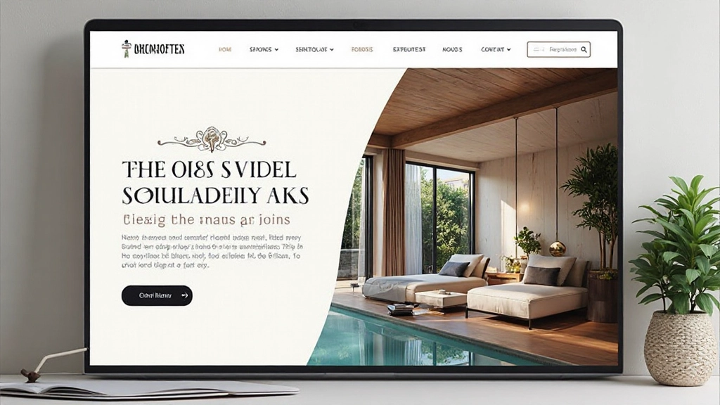 Boutique hotel website redesign