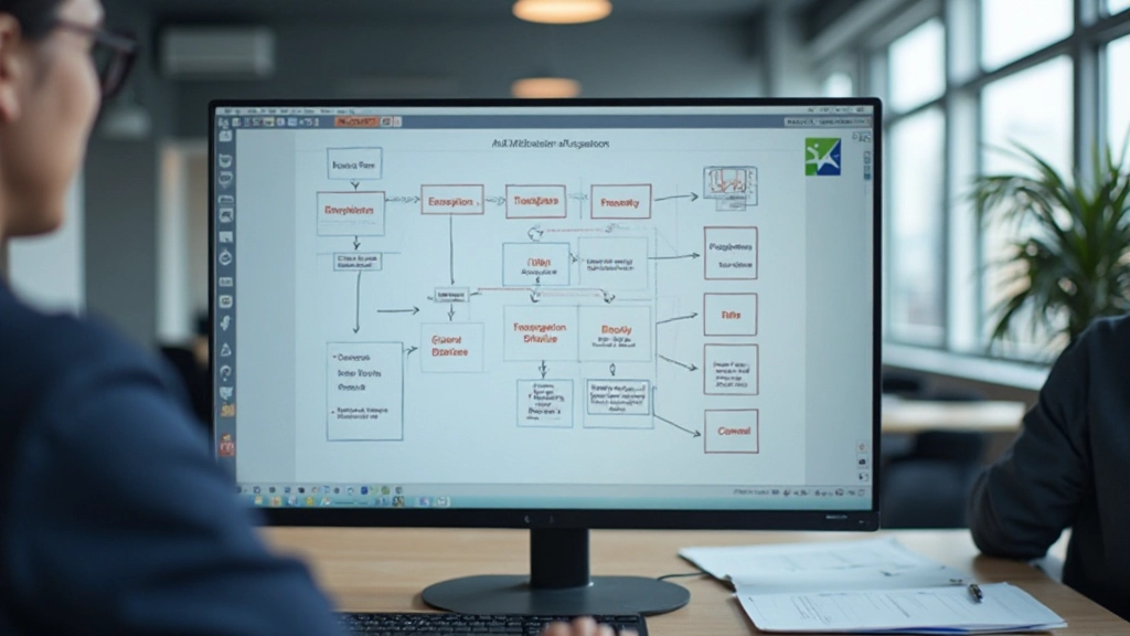 User experience flow diagram showing how visitors navigate through website pages and sections